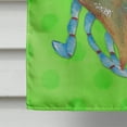 thumbnail image 4 of Carolines Treasures BB8245CHF Blue Crab Green Polkadot Flag Canvas House Size  Large multicolor, 4 of 4