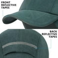 thumbnail image 3 of GADIEMKENSD Women's Ultra-Warm Winter Fleece Ponytail Hat, Reflective for Night Safety, Drop Down Ear Warmer, 3 of 6