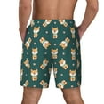 thumbnail image 4 of Fotbe Cute Shiba Men’s Swim Trunks Quick Dry Swim Shorts Board Shorts with Mesh Lining-X-Large, 4 of 9