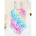 thumbnail image 6 of 2-8T Toddler Little Girls One-piece Swimsuits Summer Cute Printed Bathing Suit Swimwear, 6 of 8