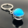 thumbnail image 1 of TopLLC Keychains Solar System Milk y Way Nebula Double Sided Glass Ball Keychain Keychain Keychain, 1 of 2