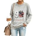 thumbnail image 3 of Yungyresw Sweatshirt for Women 911 Memorial American Flag Raglan Long Sleeve Casual T-Shirt Vintage 25th Anniversary Twin Towers Graphic, 3 of 6
