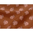 thumbnail image 4 of oneOone Viscose Jersey Fabric Rabbit Block Print Fabric BTY 60 Inch Wide, 4 of 5