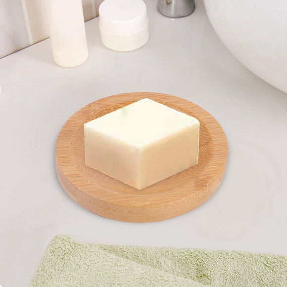 Jabonera de bambú, jabonera de madera, jabonera de madera de bambú, soporte para caja de ducha, uso práctico