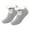 Gray, variant on Nmnitkp Fuzzy Grip Socks for Women Men,Thick Warm Slipper Cozy Non Ankle socks With Grips Pink,Free Size
