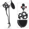 thumbnail image 3 of Soporte para micrófono ajustable de 360 ​​grados soporte para micrófono entrevistas para el hogar ANGGREK Otros, 3 of 8