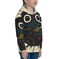 thumbnail image 5 of Kdxio Owl with Mandala Pattern Kids Boys Girls Zip Up Hoodie 3D Printed Hooded Sweatshirt Hoody Coat with Pocket 7-12 Y-Medium, 5 of 6