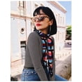 thumbnail image 3 of Gafas de Sol FEISEDY Pequeñas de Ojo de Gato Vintage Cuadradas para Mujer B2291, 3 of 6