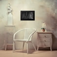 thumbnail image 4 of Saavedra Ruiz, Sergio 18x12 Black Modern Framed Museum Art Print Titled - Stripes, 4 of 5