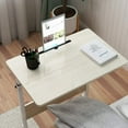 thumbnail image 4 of SOGES Bureau d'Ordinateur Portable Réglable et Mobile pour Lit, Sofa, Petit Espace, Érable, 4 of 5