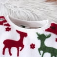thumbnail image 5 of Angala Christmas Cozy Winter Themed Pajama For Girls Long Sleeve Top And Pants Loungewear Soft Holiday Outfit Cute Home Sleepwear Cozy Stylish Children Outfit Set 6-9 Months, 5 of 9