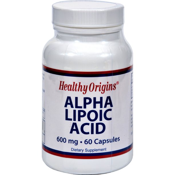 Healthy Origins Alpha Lipoic Acid 600 mg 60 Capsules