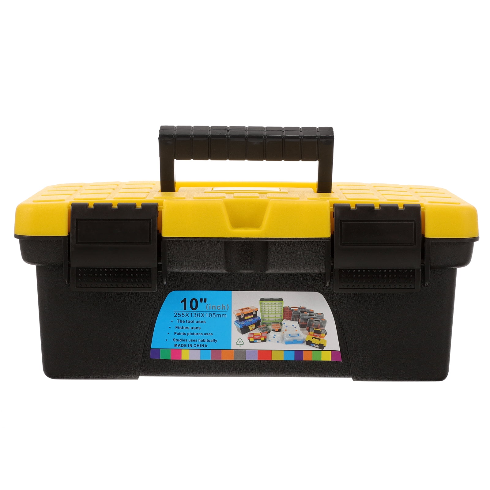 Tool Box Organizer And Storage Handheld Tool Box 10 Inch Tool Hard Carrying Case