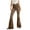 Brown, variant on XFLWAM Flare Jeans for Women Bootcut Crossover High Waisted Bell Bottom Jeans Trendy Yoga Pants Flare Leggings with Pockets