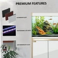 thumbnail image 6 of Aqua Dream 135 Gallon Tempered Glass All-in-one Aquarium White and Gold, 6 of 7