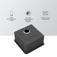 thumbnail image 5 of 17 Inch Undermount Sink - 17"x19"x10" 16 Gauge Single Bowl Kitchen Sink 10 Inch Deep Bar/Prep Sink Basin, 5 of 10