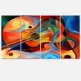 thumbnail image 2 of Musique et Rythme - Impression sur Toile Abstraite, 2 of 3