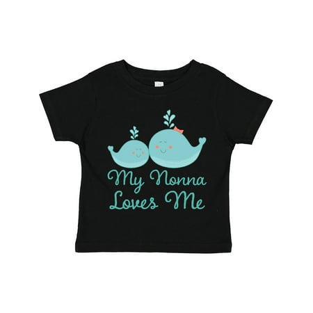 

Inktastic My Nonna Loves Me Boys or Girls Toddler T-Shirt