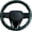Dark-Colored Flowers, variant on Vintage Flowers Steering Wheel Cover Auto Steering Wheel Protector, Anti-Slip, Breathable, Absorbing Sweat, Universal Car Accessories 14.5–15 inch,Fit for Most Car, Trucks, SUV