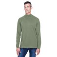 thumbnail image 1 of Devon & Jones Adult Sueded Cotton Jersey Mock Turtleneck - D420, 1 of 4
