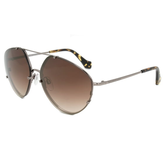 Balenciaga - Sunglasses Balenciaga BA 0085 14G Shiny Light Ruthenium ...