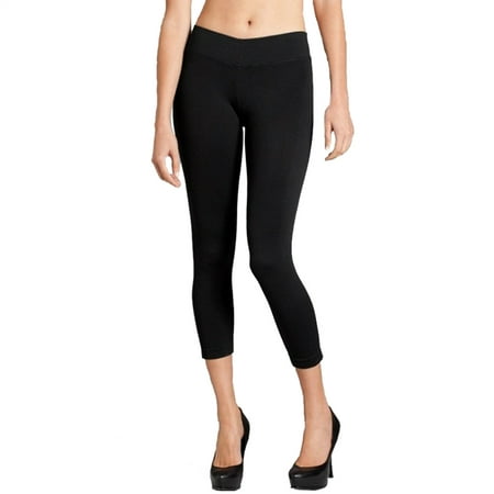 Women Seamless Basic Stretch Capri Leggings - Walmart.com