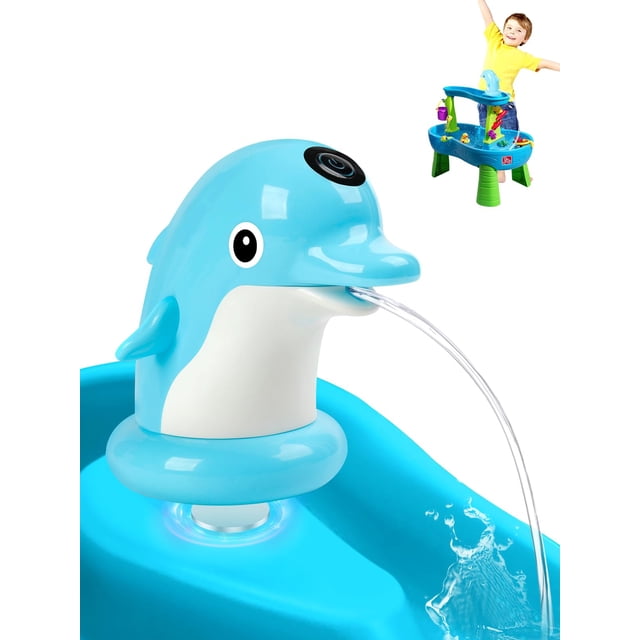 Bomba de mesa de agua TEYOUAI en forma de delfín con base magnética