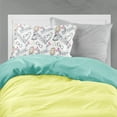 thumbnail image 2 of Watercolor Girl Boss Get it Girl Fabric Standard Pillowcase, 2 of 2