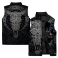 thumbnail image 3 of Chaleco aislante de moda para hombre, diseño de tigre, novedad en abrigos y chaquetas, abrigo de invierno para hombre, chalecos duraderos de conejo para hombre, abrigo de trabajo, 3 of 5