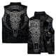 thumbnail image 4 of Nueva chaqueta casual de invierno, chalecos de invierno para hombres, chalecos térmicos de algodón para hombres, chalecos con estampado de tigre y pantera azul para hombre, ropa, 4 of 4