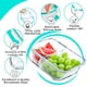 thumbnail image 3 of VERONES Juego de 5 Contenedores de Vidrio para Preparación de Comidas de 36oz con Cierre Hermético, 3 of 7