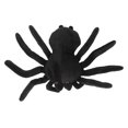 thumbnail image 2 of Animal en Peluche d'Araignée Noire, Poupée d'Animal en Peluche pour la Maison d'Halloween, 2 of 8