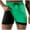 A-Green, variant on Swim Trunks for Men 5 inch Men Swimwear Double Layer Lined Elastic Waisted Drawstring Quick Drying Short Pants A-Black S