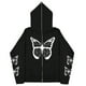 thumbnail image 1 of Sudaderas oscuras europeas y americanas para hombres y mujeres, sudaderas con capucha, parejas góticas, sudaderas Harajuku con cremallera de gran tamaño, 2023, 1 of 4