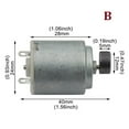 thumbnail image 1 of BTOER Mini 260 Motor DC 1.5-3V Electric Machine Tool High Speed ​​Toy Car Fan DIY Electric Machine Electric Machine Tool Accessories, 1 of 9