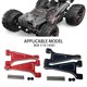 thumbnail image 2 of Tholdsy Brazo de suspensión trasero mejorado de aleación de aluminio RCGOFFLOW Brazo de suspensión trasero Rc para brazo de suspensión Kits de construcción modelo Rojo, 2 of 6