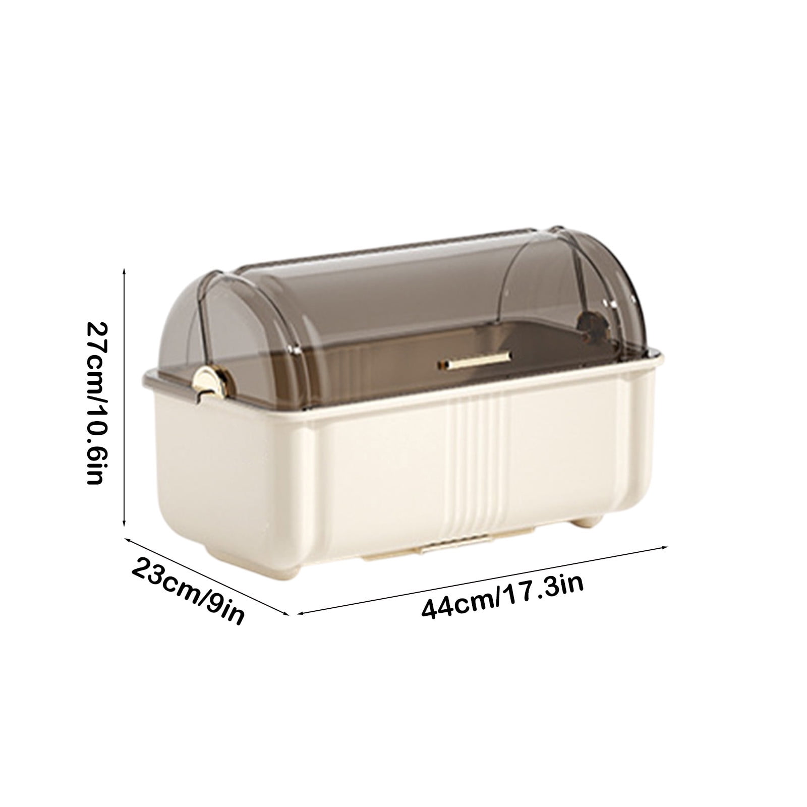Gnmfd Kitchen Cutlery Storage Box, Food Safe Plastic Utensil Organizer for Countertop Drawer Tableware, Multi-Compartment Storage Solution for Home Office Picnic Camping and Kitchen Organization