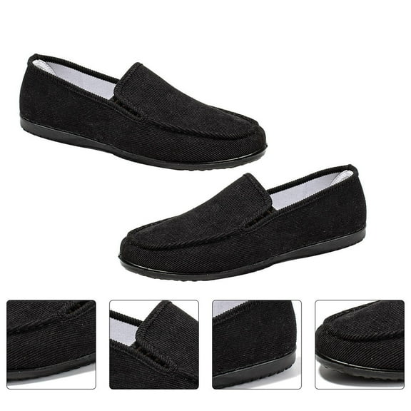 GOOHOCHY Mens Casual Shoes with Comfort Fashion Sneakers Black