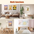 thumbnail image 6 of 13.8x9.8In Diamond Frames,Silver Magnetic Diamond Art Frame,2Pcs Durable Art Canvas for Horizontally or Vertically High Transparent Wall Gallery, 6 of 6