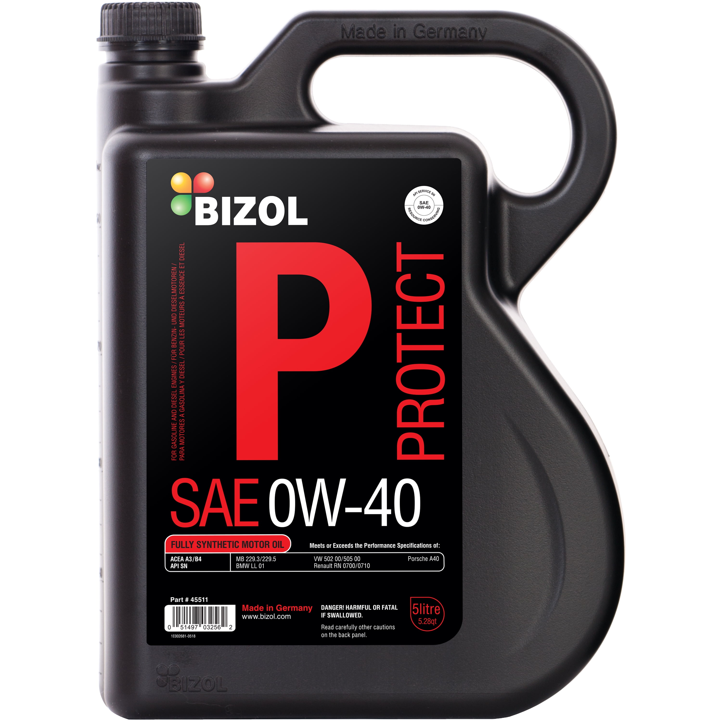 BIZOL Protect 0W-40
