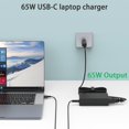 thumbnail image 2 of Cargador portátil Skyvast 65W USB C para Lenovo ThinkPad X1 X13, 2 of 7