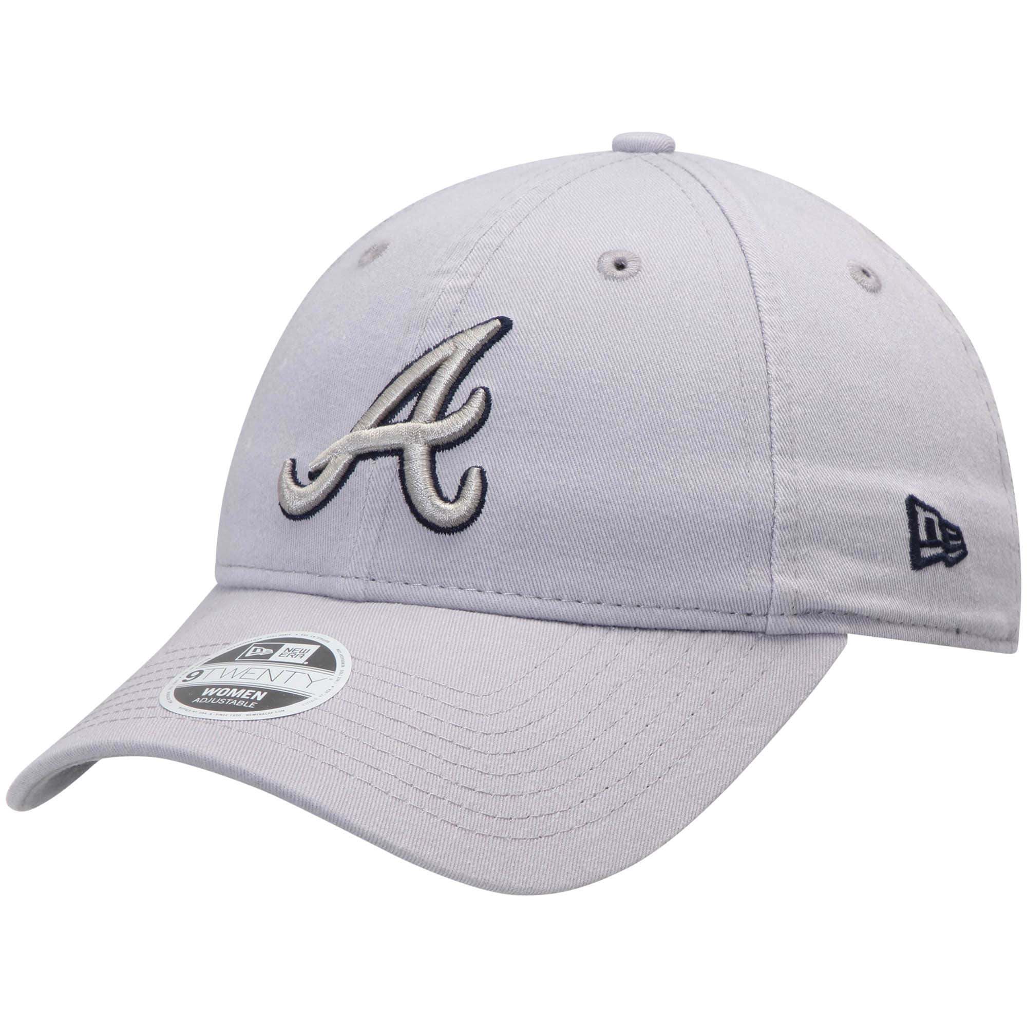 Women's New Era Gray Atlanta Braves 