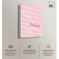 thumbnail image 2 of Girlhood Canvas Trend Pink Wall Art by Art Remedy, Gallery Wrapped, 20" x 30", 2 of 7