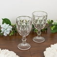 thumbnail image 4 of BalsaCircle 6 Clear 12 oz Crystal Reusable Glass Wine Glasses Goblets Wedding Party Events Decorations Supplies, 4 of 6