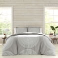 thumbnail image 6 of Marimekko Fokus Comforter Set, Queen, Grey Queen Comforter Grey, 6 of 12