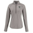 thumbnail image 2 of Women's Cutter & Buck Heather Gray Oakland Raiders Gridiron Classics Peshastin Eco Fleece Recycled Tri-Blend Raglan, 2 of 3
