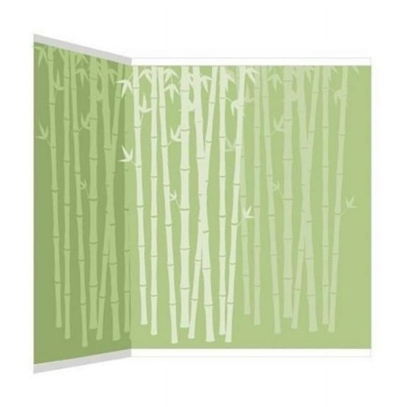 Elephants on the Wall 5-1396 Bamboo Silhouettes - Paint It Yourself