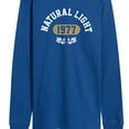 thumbnail image 3 of Natural Light - Athletics - Men's Long Sleeve Graphic T-Shirt, 3 of 5