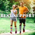 thumbnail image 3 of 3 Paires de Bas de Compression Femmes Hommes 15-20 mmHg Chaussettes de Compression Médicales pour Vol, Course (style 1 l/TG), 3 of 4