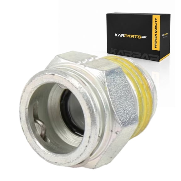 KarParts360 For Cadillac Escalade 2002-2004 Connector | Steel | Silver